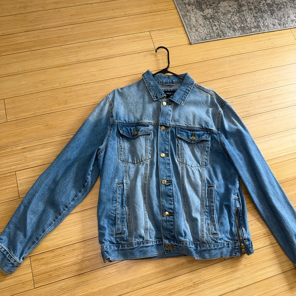 Forever 21 Blue Denim Jacket